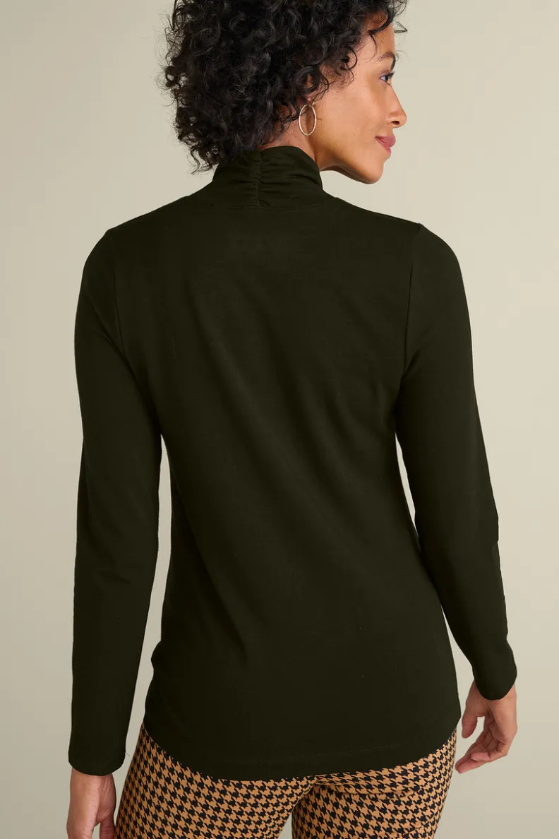 Jerséis Sandie de Punto Acogedor - Cuello Alto con Detalles Soft Surroundings