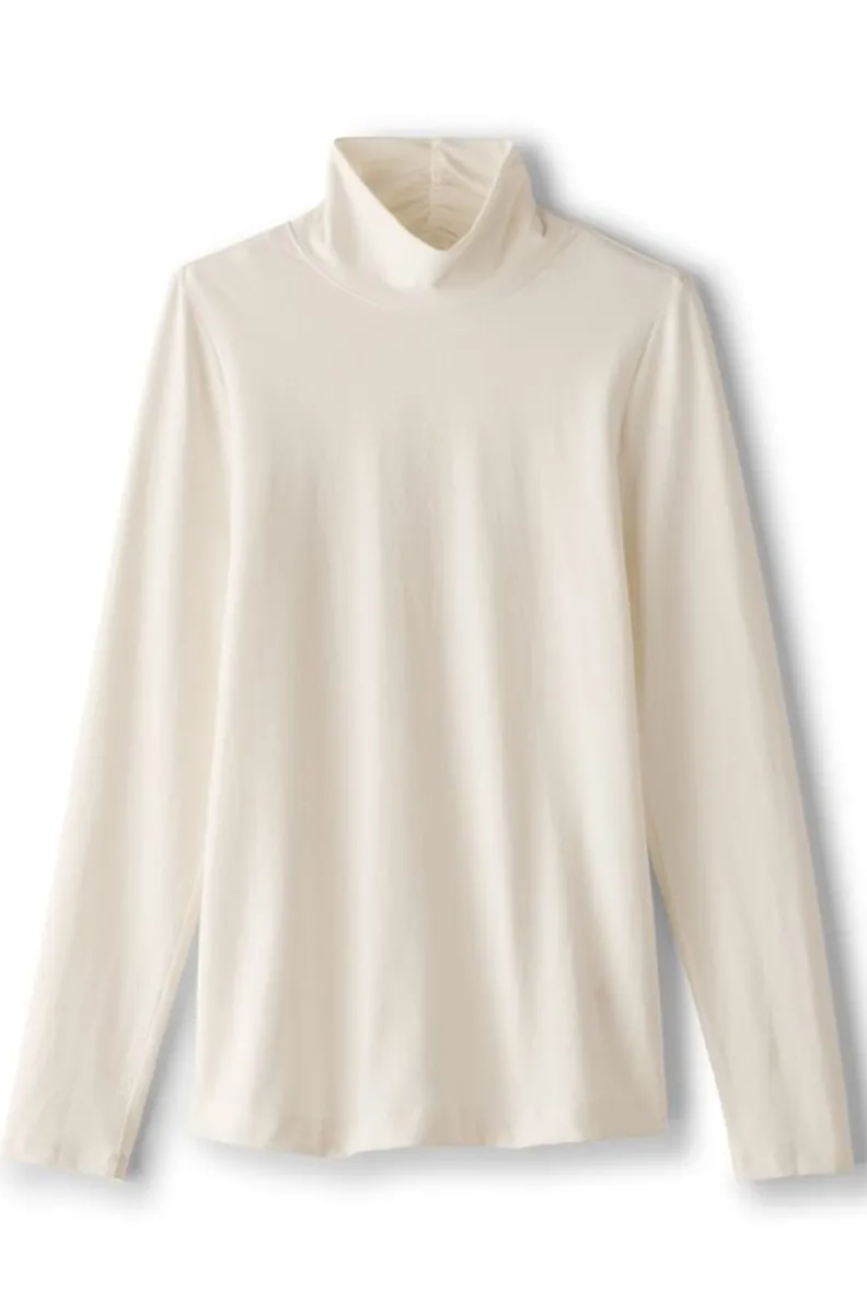 Jerséis Sandie de Punto Acogedor - Cuello Alto con Detalles Soft Surroundings
