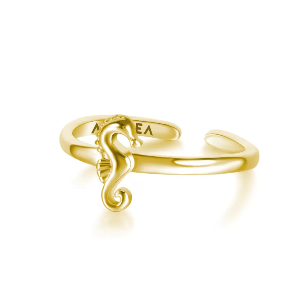 Anillo Exclusivo Caballito de Mar - Joyas Atolea | ¡Descuento Express por Tiempo Limitado!