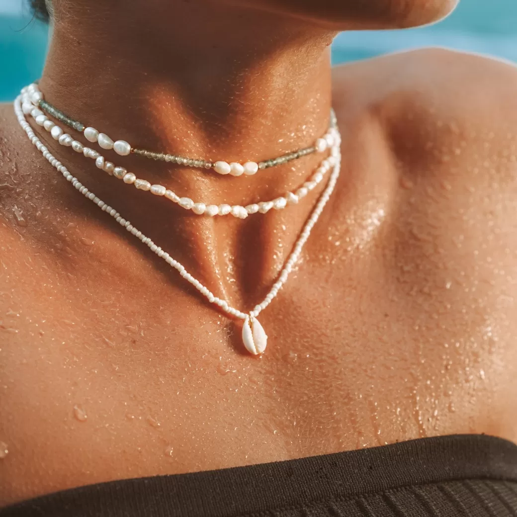 Collar Boho de Conchas Marinas - Joyería Atolea con Estilo Costero y Precio Accesible