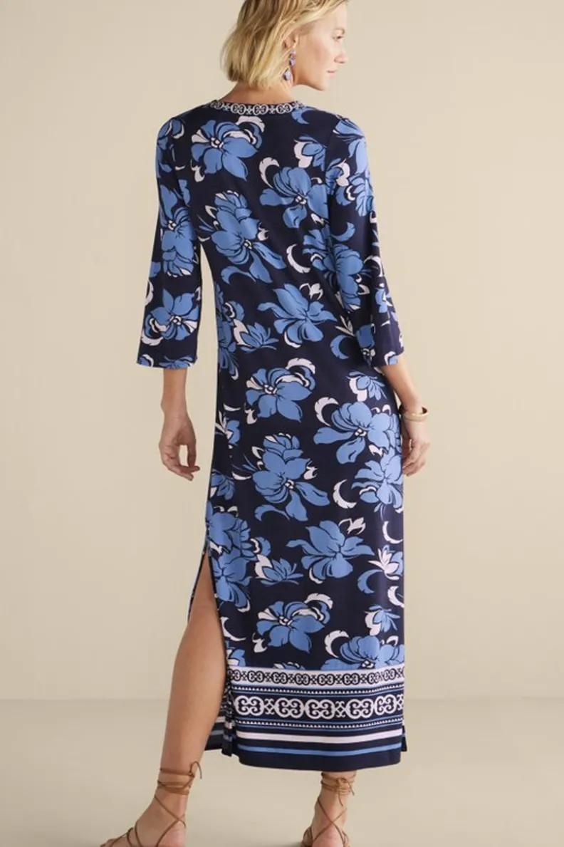 Vestido Largo Sedona de Soft Surroundings - Tejido Suave y Fluido para una Silueta Elegante