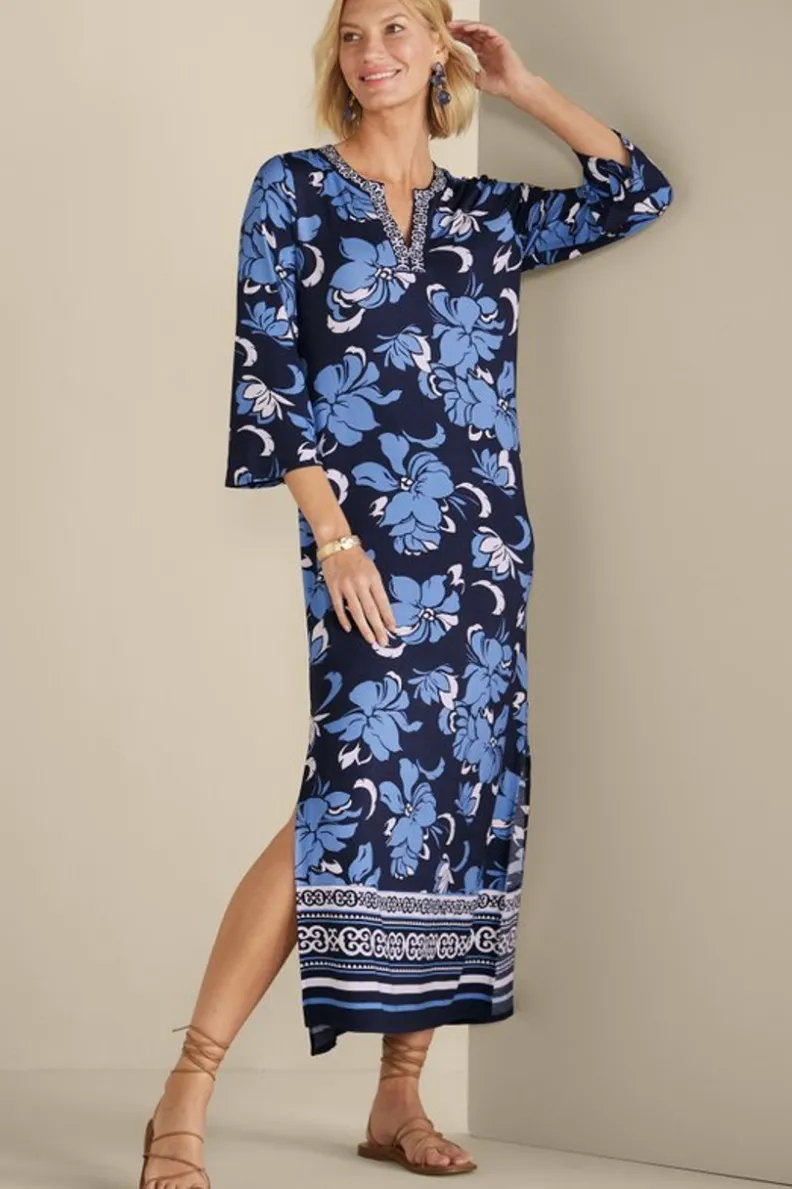 Vestido Largo Sedona de Soft Surroundings - Tejido Suave y Fluido para una Silueta Elegante