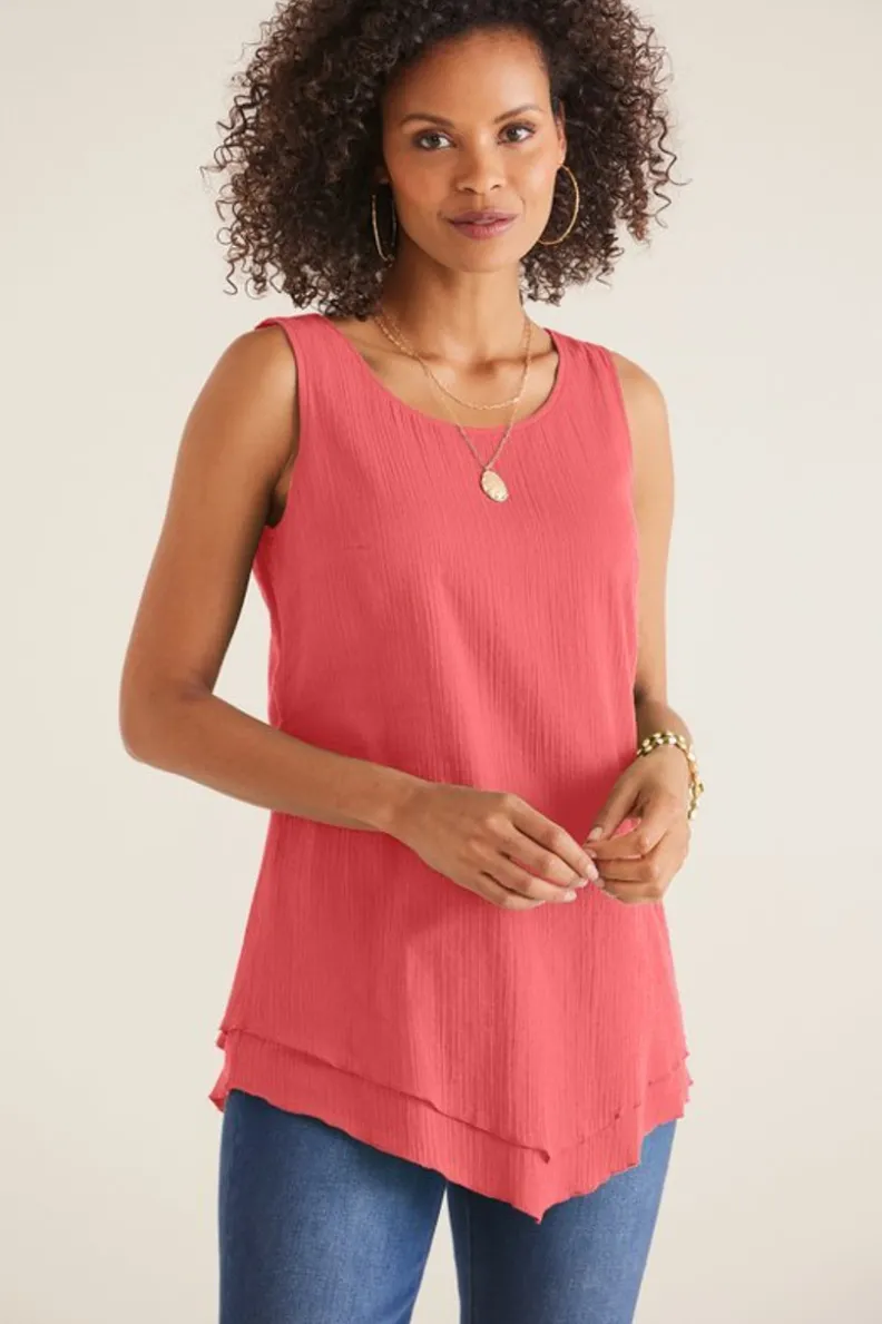Camiseta Brisa Costerra - Top transpirable Siesta Key con tejido ultrasuave para días de relax