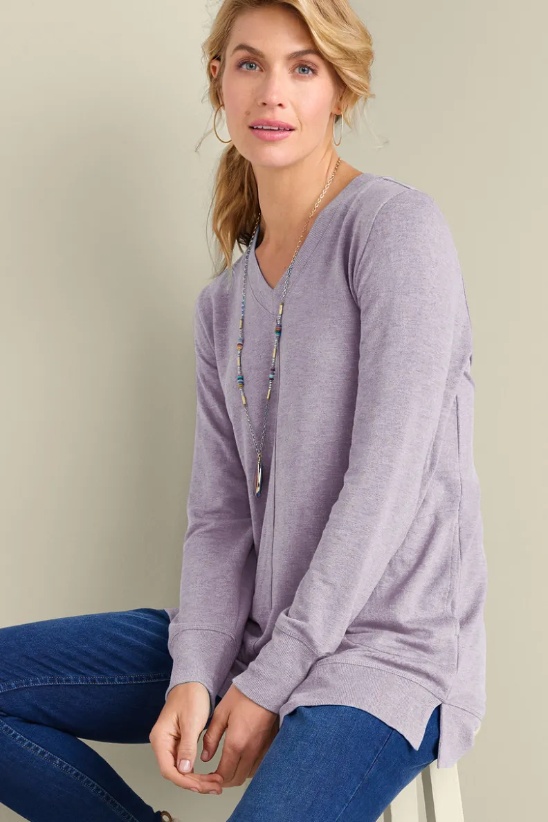 Túnicas Cómodas y Leggings - Conjunto Relax Siesta de Soft Surroundings en Tejido Ultra Suave