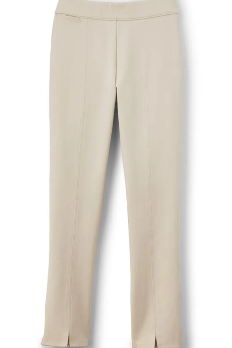 Pantalones Tobilleros Soft Surroundings - Corte Delgado en Punto Ponte con Comodidad Premium (Estilo Versátil para Mujer)