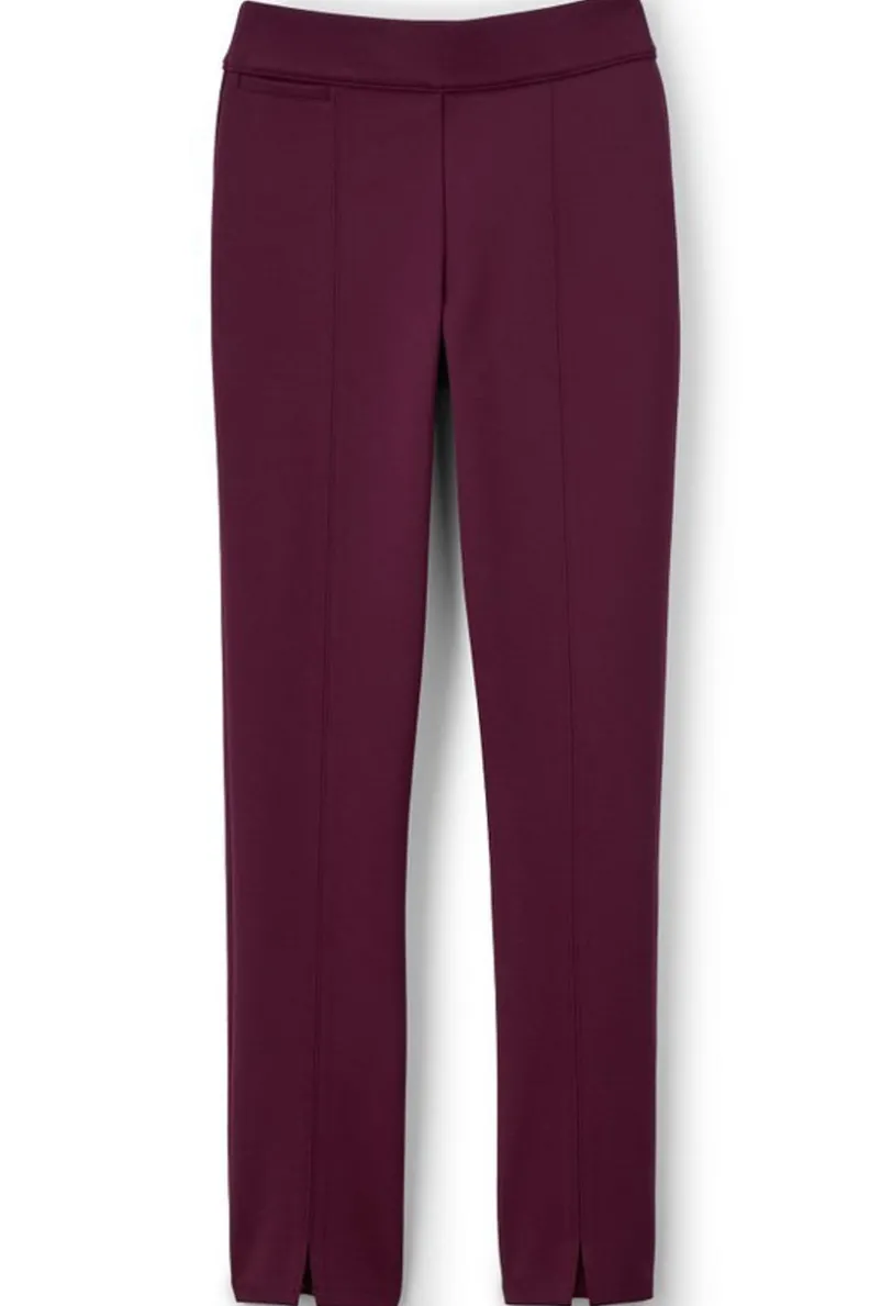 Pantalones Tobilleros Soft Surroundings - Corte Delgado en Punto Ponte con Comodidad Premium (Estilo Versátil para Mujer)