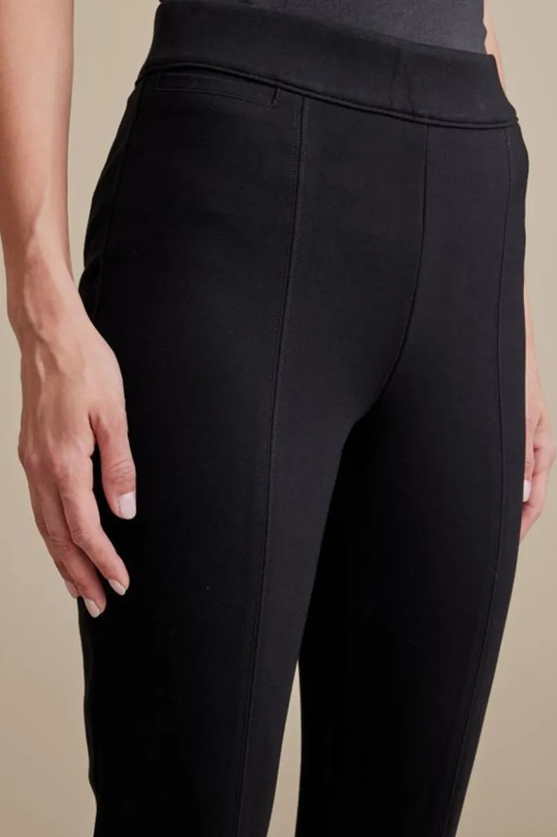 Pantalones Tobilleros Soft Surroundings - Corte Delgado en Punto Ponte con Comodidad Premium (Estilo Versátil para Mujer)