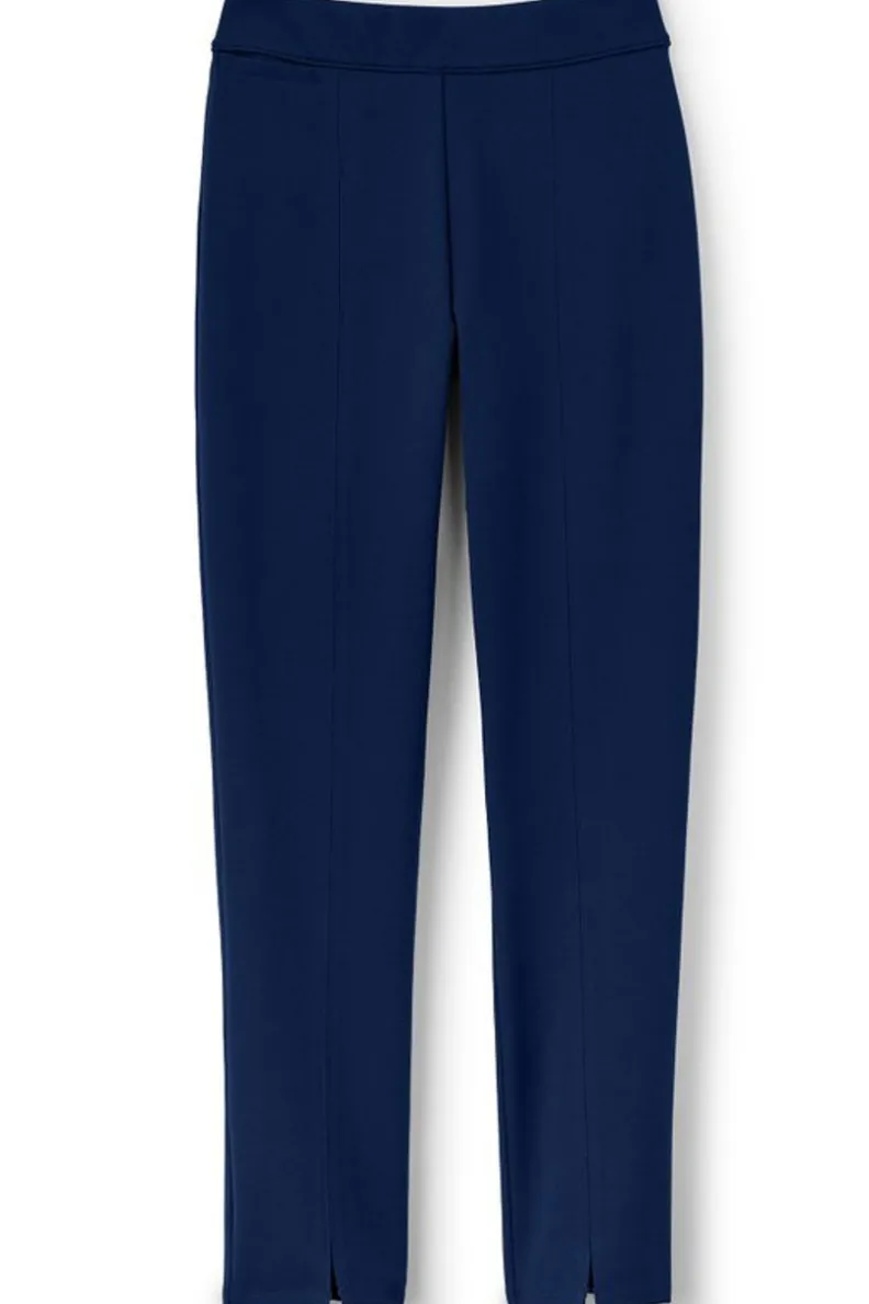 Pantalones Tobilleros Soft Surroundings - Corte Delgado en Punto Ponte con Comodidad Premium (Estilo Versátil para Mujer)