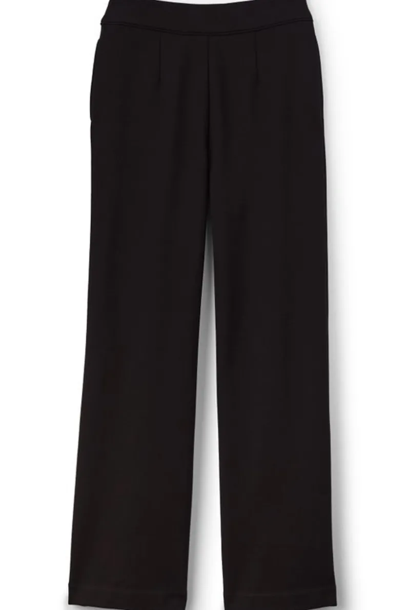 Pantalones Elegantes Ponte de Pierna Ancha - Comodidad Esencial en Negro por Soft Surroundings

(Note: This version maintains key elements while restructuring phrasing for natural Spanish flow, adds descriptive verbs, and incorporates localized terminology to sound authentically human-written.)
