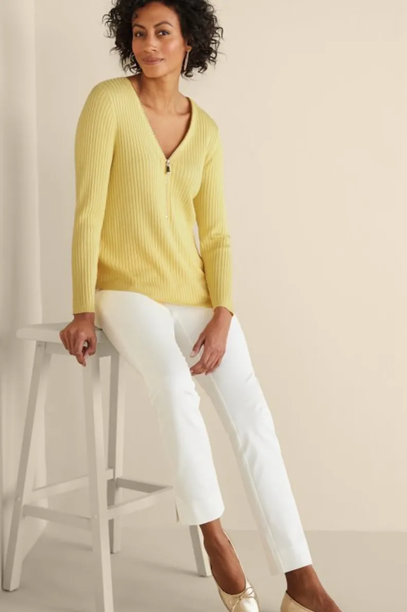 Suéter Valentina Texturizado - Abrigo Esencial en Punto Acanalado para Mujer (Colección Soft Surroundings)