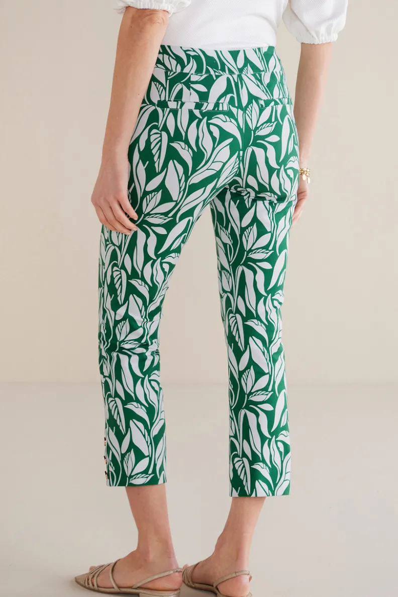 Pantalones Essential de Soft Surroundings: Corte Delgado y Tejido Ultra Suave para una Silueta Estilizada - Modelo Recortado con Ajuste Perfecto que Acompaña Tu Movimiento