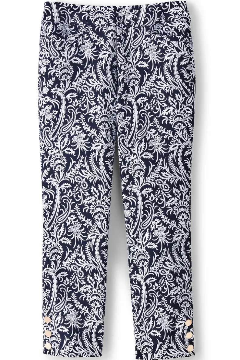 Pantalones Essential de Soft Surroundings: Corte Delgado y Tejido Ultra Suave para una Silueta Estilizada - Modelo Recortado con Ajuste Perfecto que Acompaña Tu Movimiento