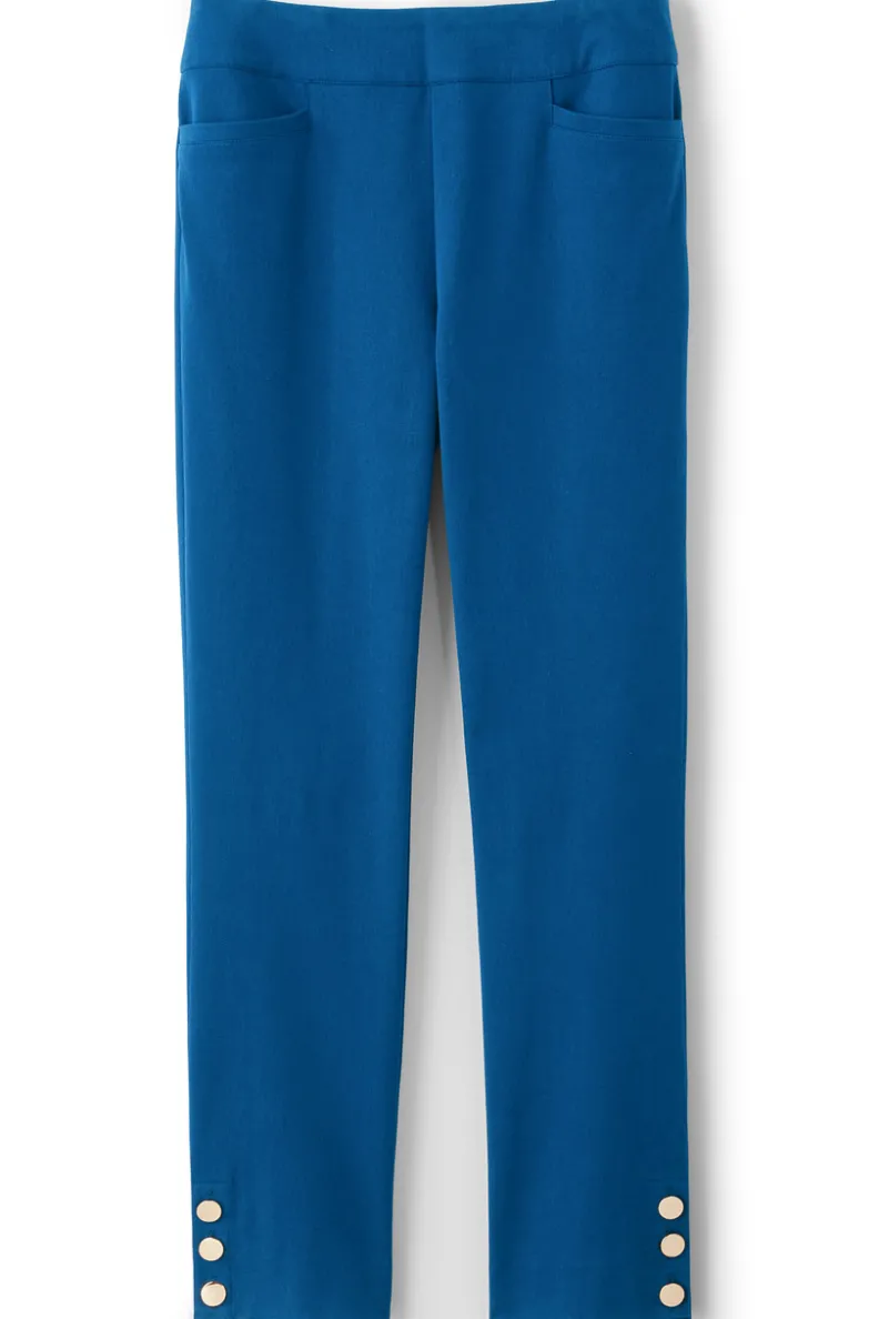Pantalones Essential de Soft Surroundings: Corte Delgado y Tejido Ultra Suave para una Silueta Estilizada - Modelo Recortado con Ajuste Perfecto que Acompaña Tu Movimiento
