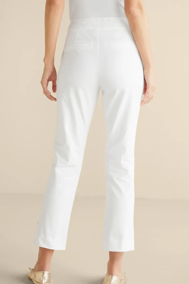 Pantalones Essential de Soft Surroundings: Corte Delgado y Tejido Ultra Suave para una Silueta Estilizada - Modelo Recortado con Ajuste Perfecto que Acompaña Tu Movimiento