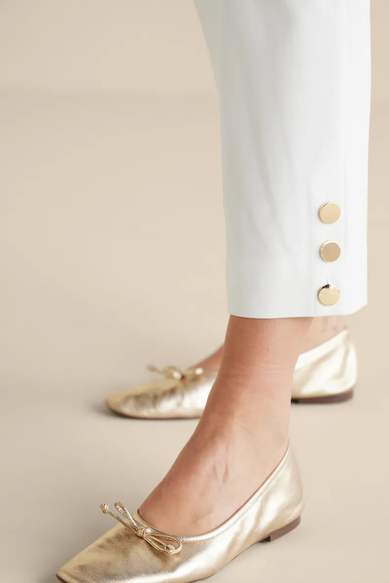 Pantalones Essential de Soft Surroundings: Corte Delgado y Tejido Ultra Suave para una Silueta Estilizada - Modelo Recortado con Ajuste Perfecto que Acompaña Tu Movimiento