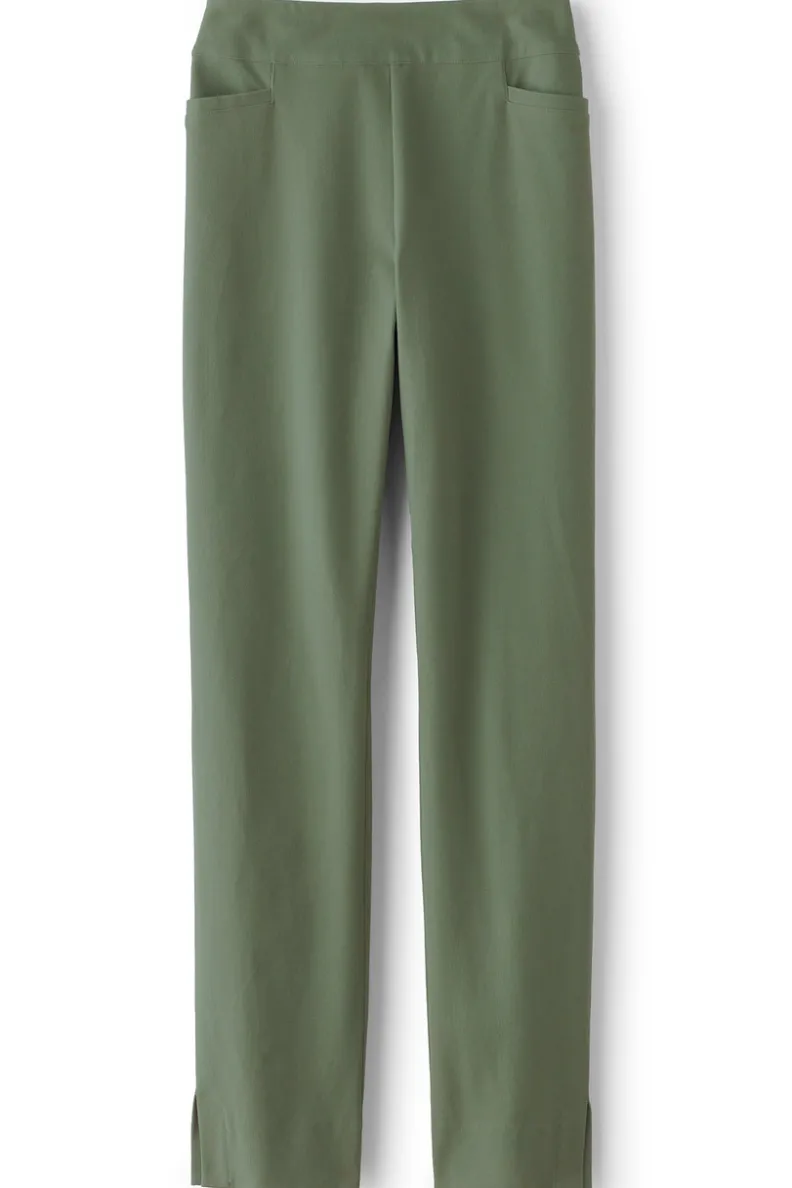 Pantalones esbeltos Soft Surroundings: tejido esencial ultraligero con ajuste cómodo para uso diario
