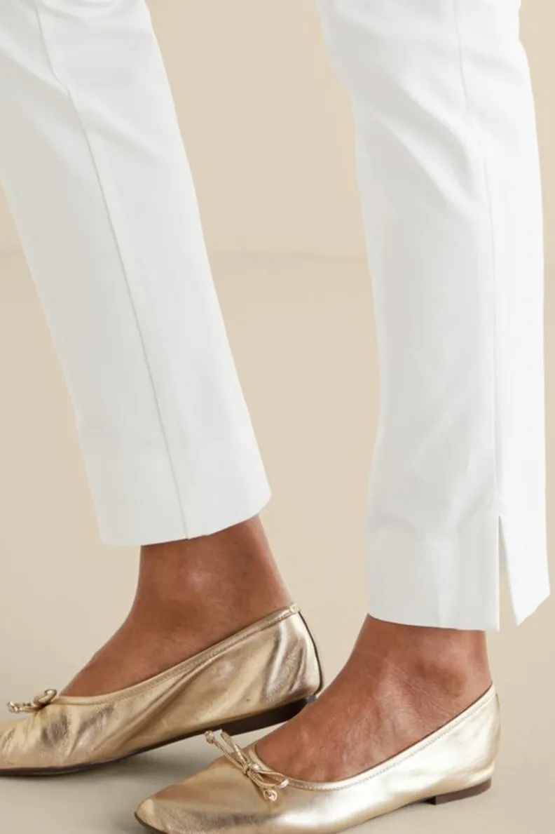 Pantalones esbeltos Soft Surroundings: tejido esencial ultraligero con ajuste cómodo para uso diario