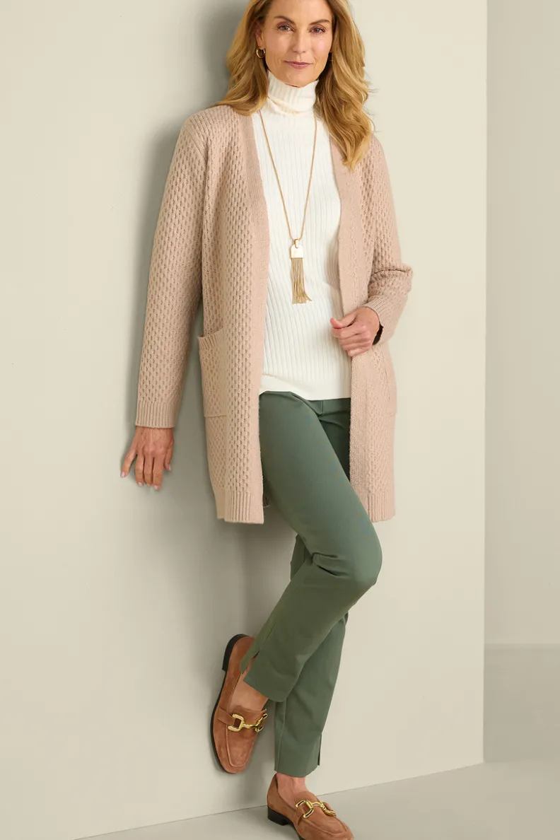 Pantalones esbeltos Soft Surroundings: tejido esencial ultraligero con ajuste cómodo para uso diario
