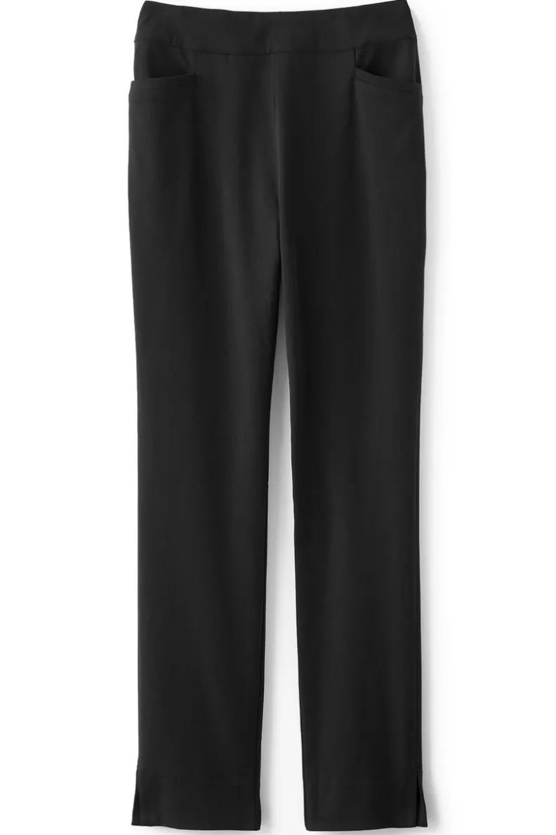 Pantalones esbeltos Soft Surroundings: tejido esencial ultraligero con ajuste cómodo para uso diario