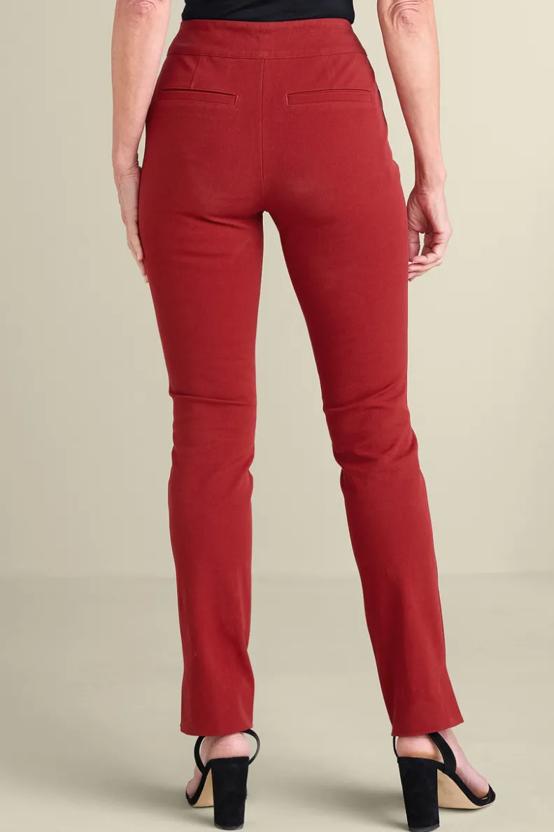 Pantalones esbeltos Soft Surroundings: tejido esencial ultraligero con ajuste cómodo para uso diario