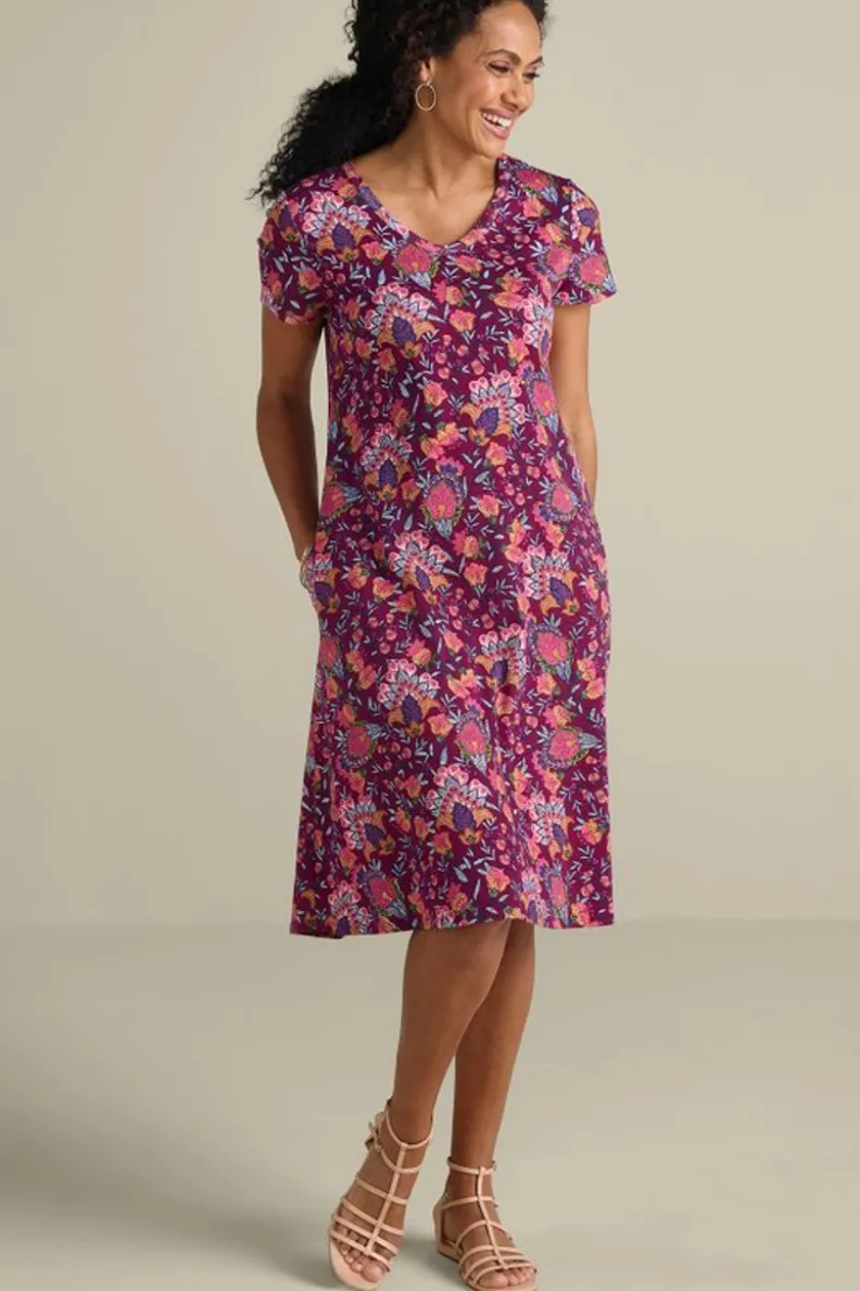 Vestido Casual de Algodón Supima - Comodidad Esencial con Toque Elegante by Soft Surroundings