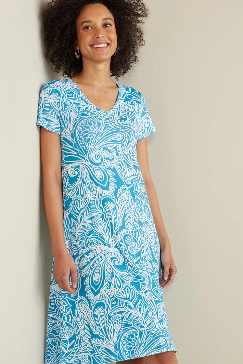 Vestido Casual de Algodón Supima - Comodidad Esencial con Toque Elegante by Soft Surroundings