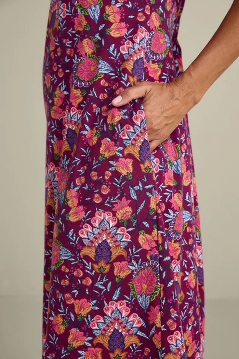 Vestido Casual de Algodón Supima - Comodidad Esencial con Toque Elegante by Soft Surroundings