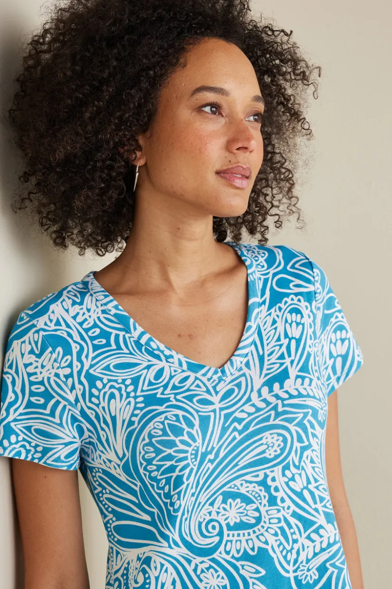 Vestido Casual de Algodón Supima - Comodidad Esencial con Toque Elegante by Soft Surroundings