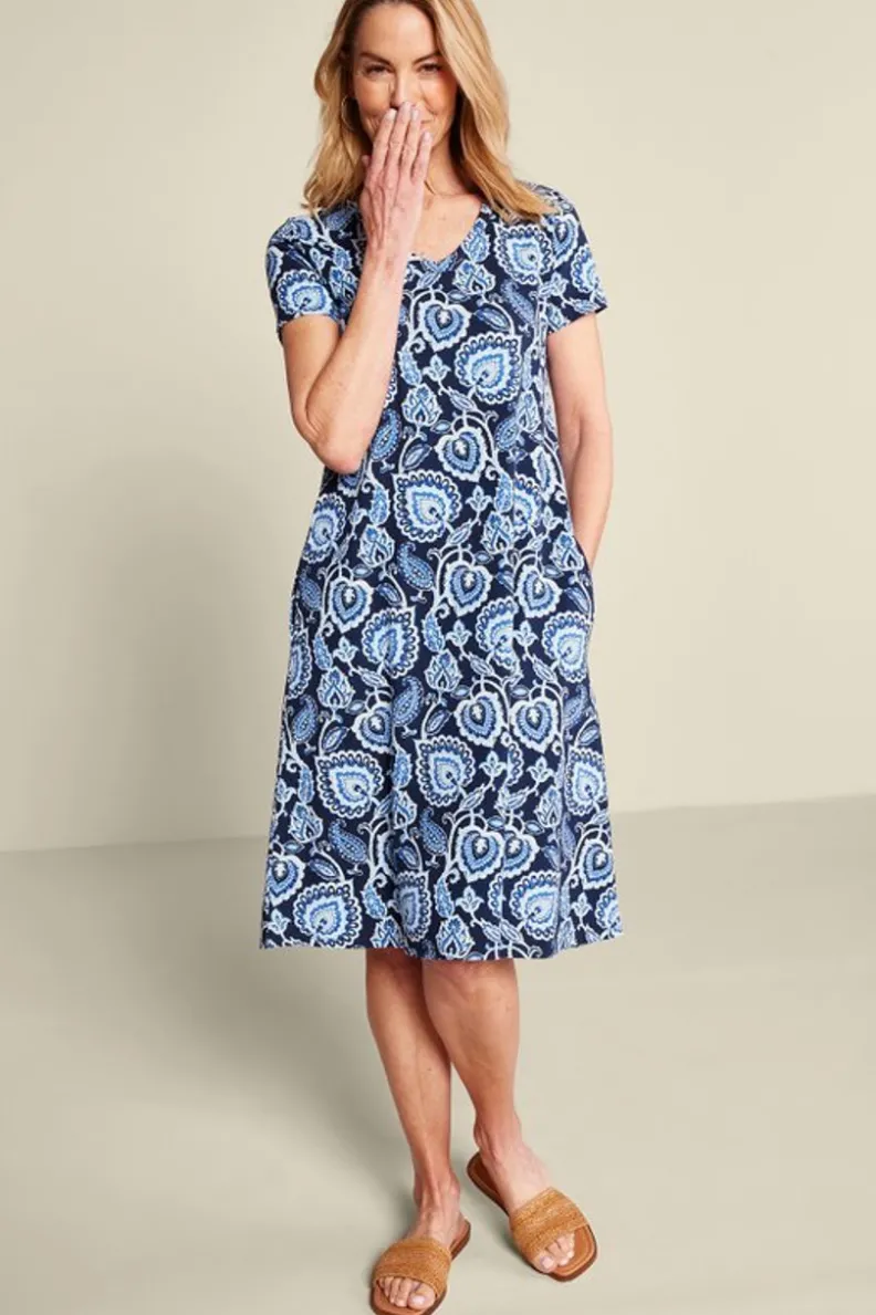 Vestido Casual de Algodón Supima - Comodidad Esencial con Toque Elegante by Soft Surroundings