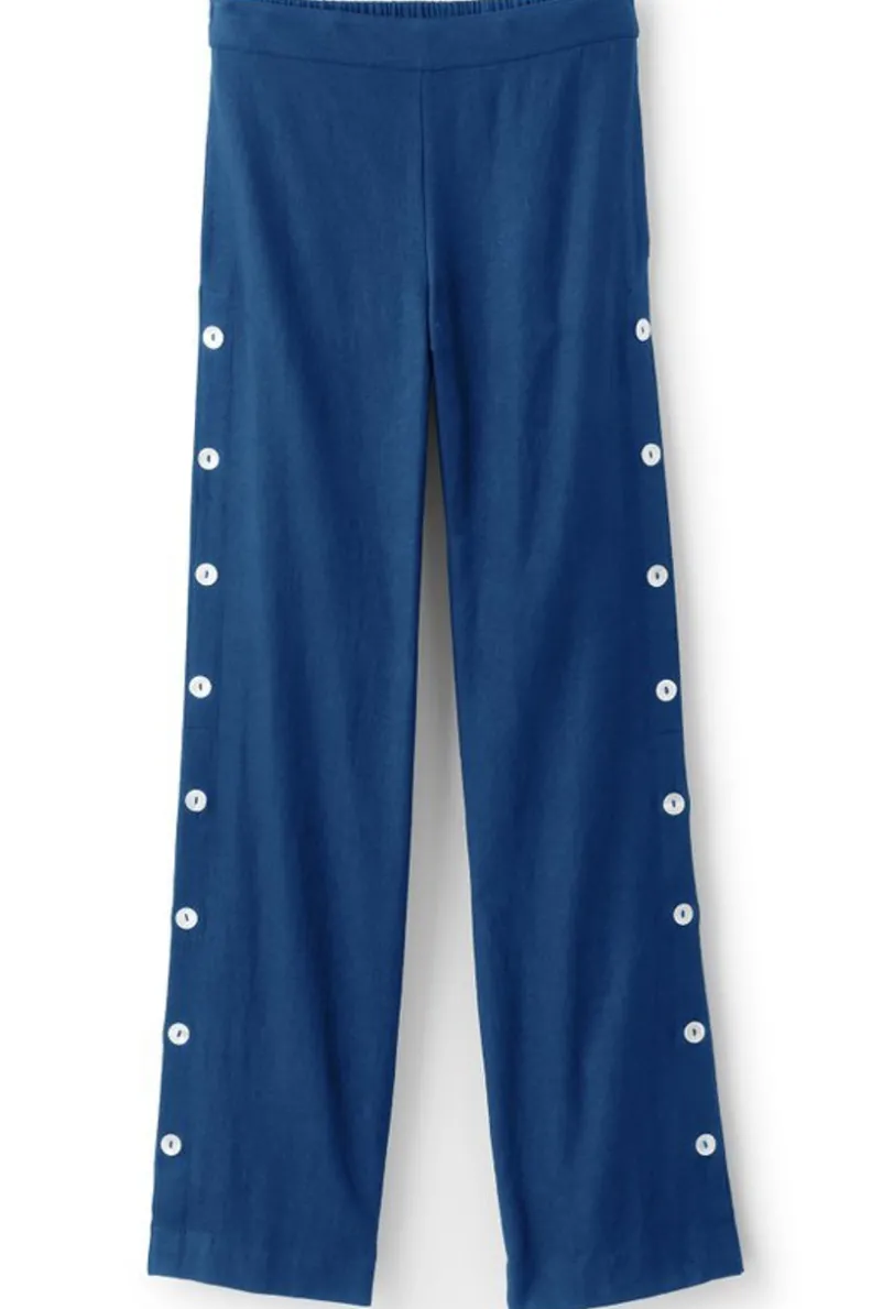 Pantalón veraniego de corte holgado en tejido transpirable de lino - Colección Sonoma by Soft Surroundings