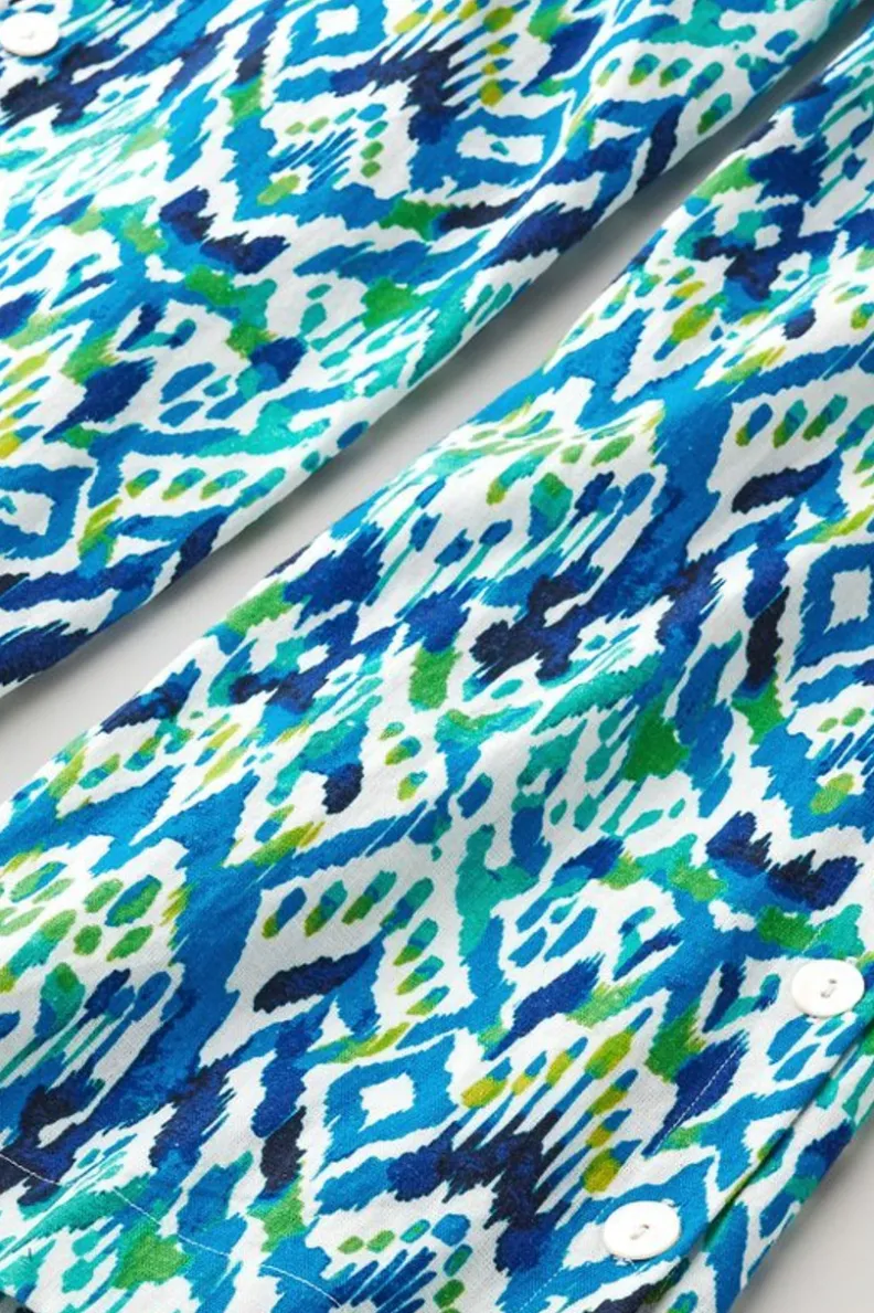 Pantalón veraniego de corte holgado en tejido transpirable de lino - Colección Sonoma by Soft Surroundings