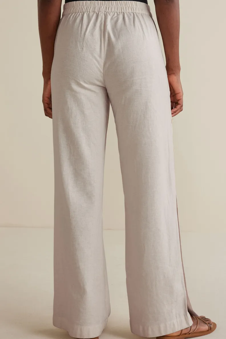 Pantalón veraniego de corte holgado en tejido transpirable de lino - Colección Sonoma by Soft Surroundings