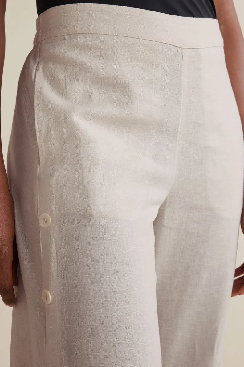 Pantalón veraniego de corte holgado en tejido transpirable de lino - Colección Sonoma by Soft Surroundings