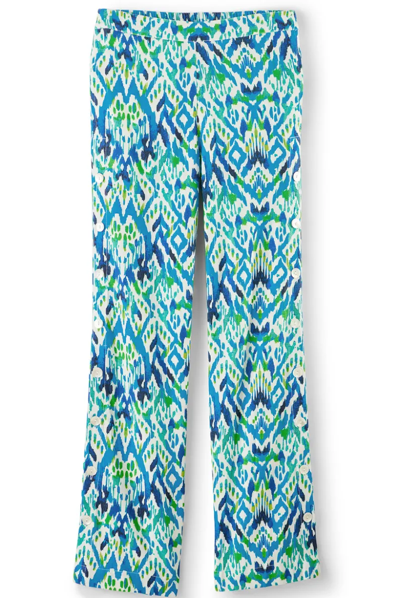 Pantalón veraniego de corte holgado en tejido transpirable de lino - Colección Sonoma by Soft Surroundings