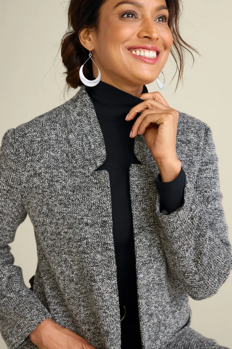 Chaquetas y Abrigos - Entornos Suaves: Chaqueta San James en Carbón Antracita, Estilo Cálido con Toque Casual