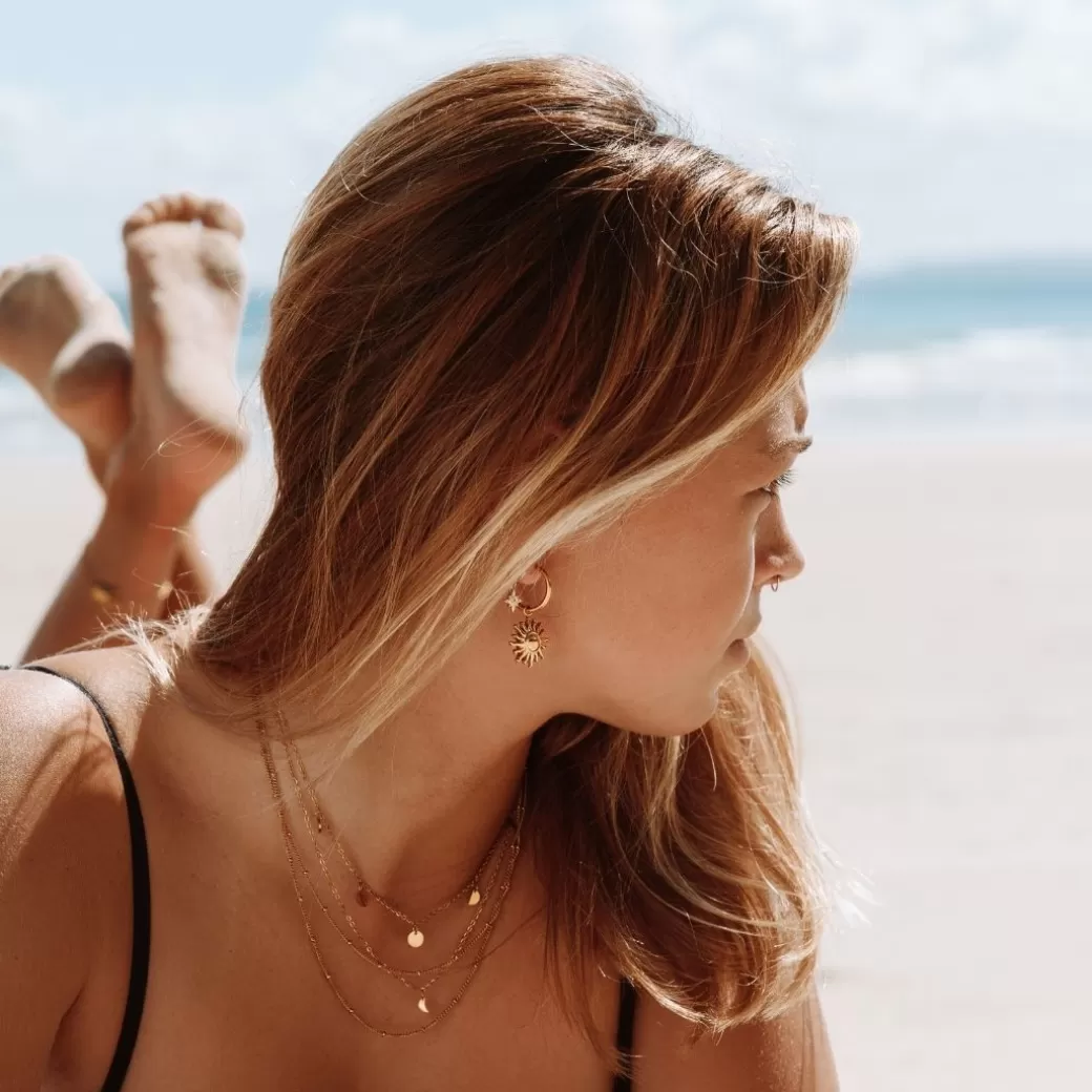 Aros Solares Brillantes de Atolea - Joyería Elegante con Diseño Único