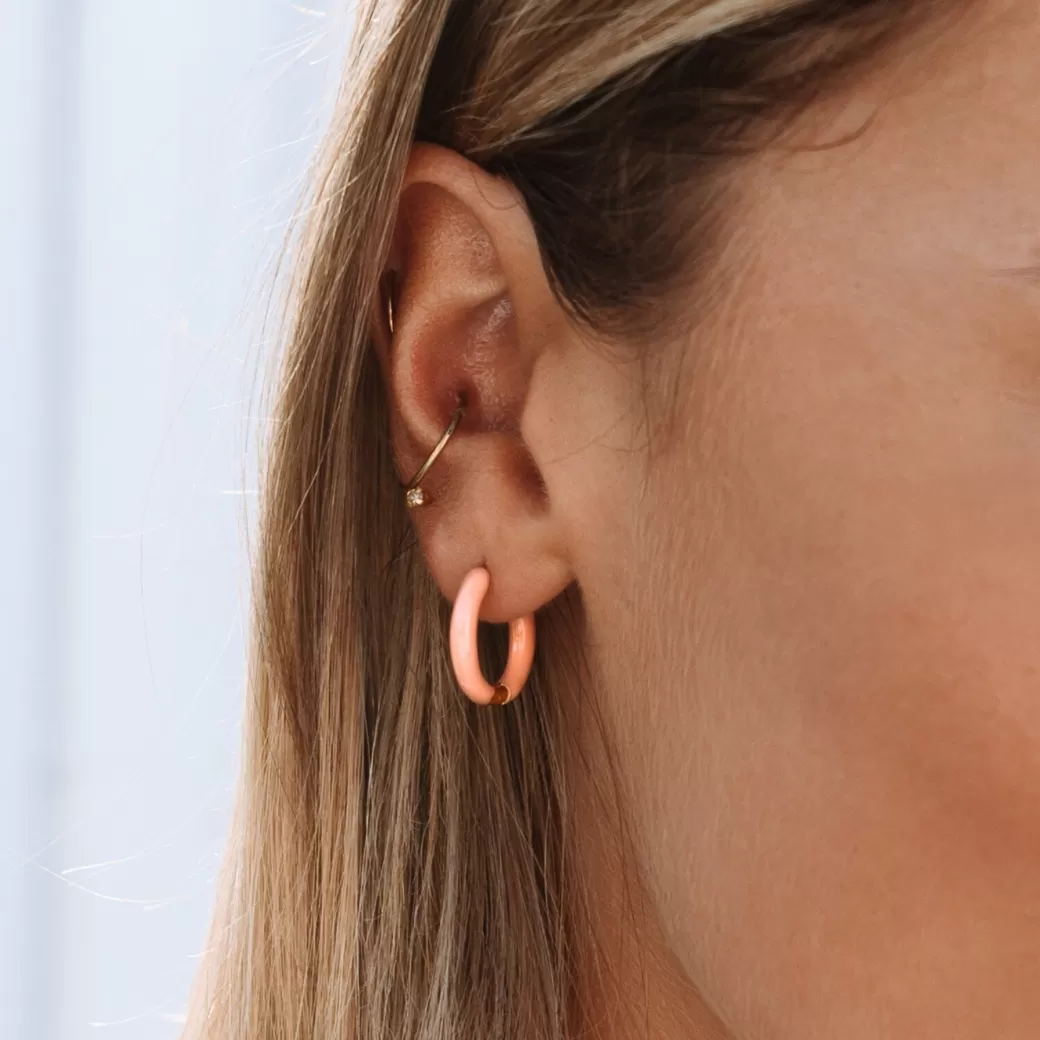 Aretes Mandarina: Joyería Atolea en Oferta Limitada