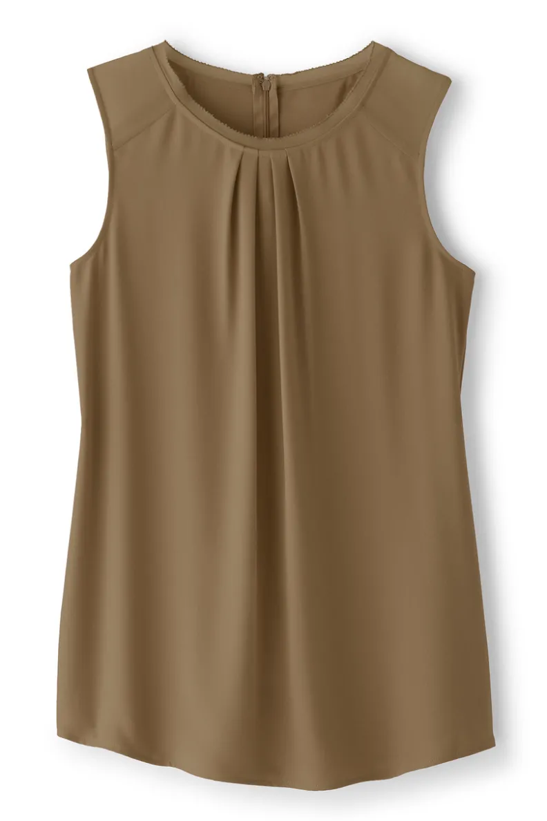 Túnica Teagan de Soft Surroundings - Blusa Holgada con Detalles en Punto para un Estilo Casual Sofisticado  

(Nota: Esta versión reorganiza elementos clave manteniendo la esencia original, incorpora términos descriptivos naturales como 