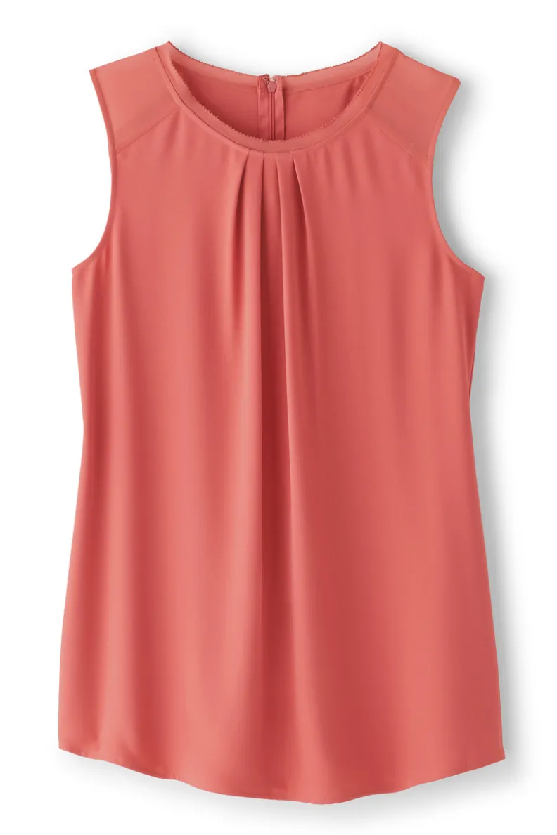Túnica Teagan de Soft Surroundings - Blusa Holgada con Detalles en Punto para un Estilo Casual Sofisticado  

(Nota: Esta versión reorganiza elementos clave manteniendo la esencia original, incorpora términos descriptivos naturales como 