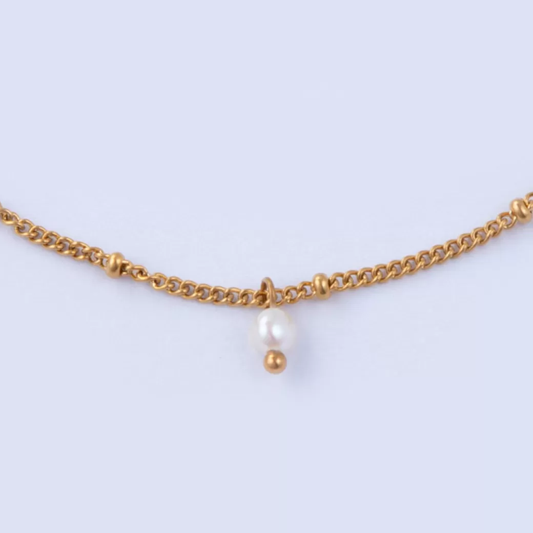 Pulsera Miniatura de Perlas Delicadas | Atolea - Joyería de Moda Elegante