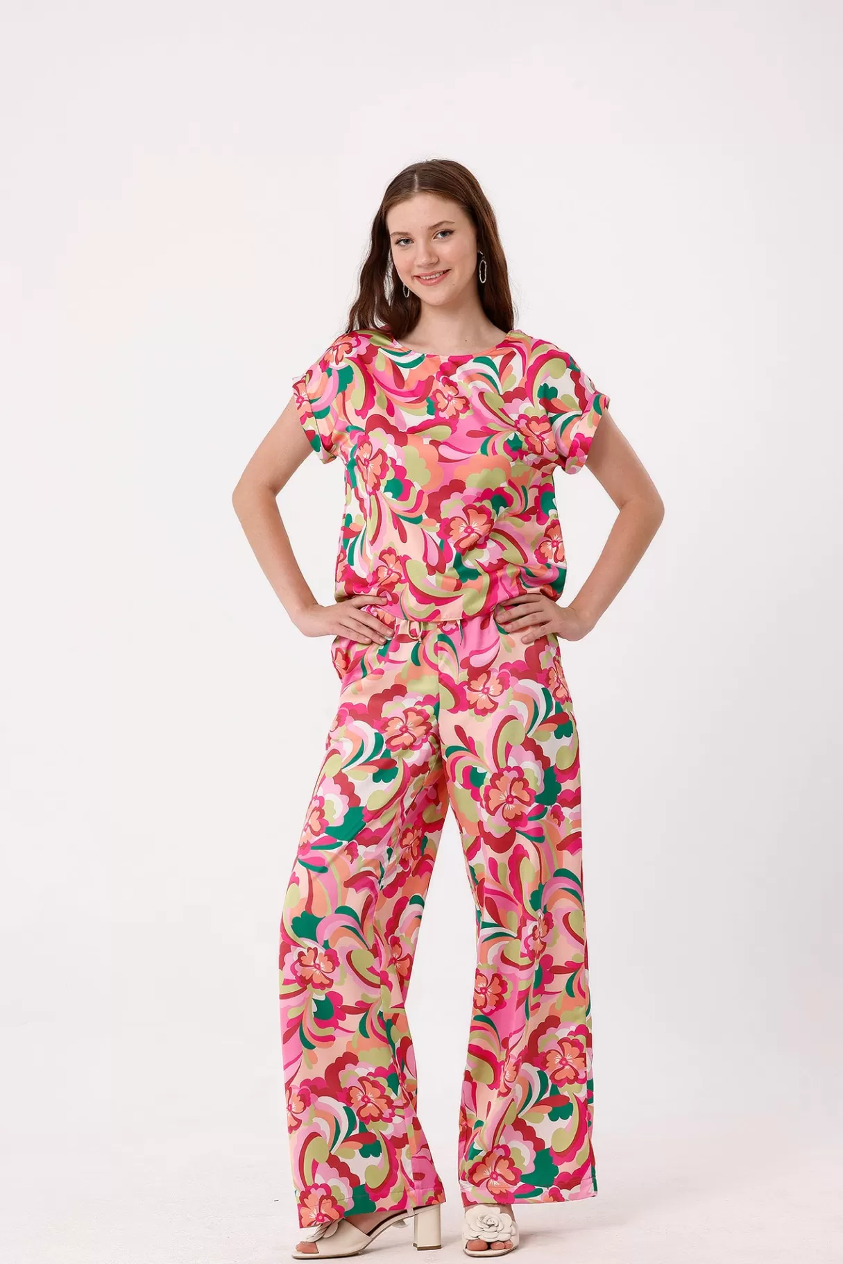 NAF NAF Tops & T-shirts^Top Seventies Imprime