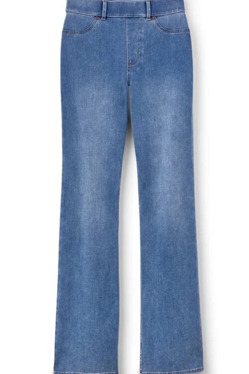 Jeans Soft Surroundings: Corte Botero con Tejido Suave Premium y Diseño Sin Cierre para una Comodidad Perfecta
