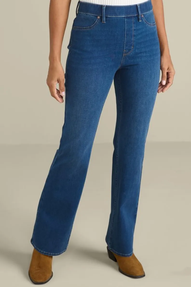 Jeans Soft Surroundings: Corte Botero con Tejido Suave Premium y Diseño Sin Cierre para una Comodidad Perfecta