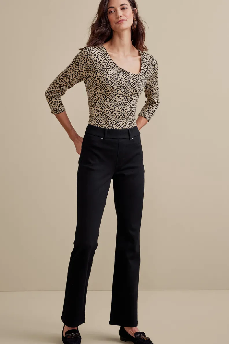 Jeans Soft Surroundings: Corte Botero con Tejido Suave Premium y Diseño Sin Cierre para una Comodidad Perfecta
