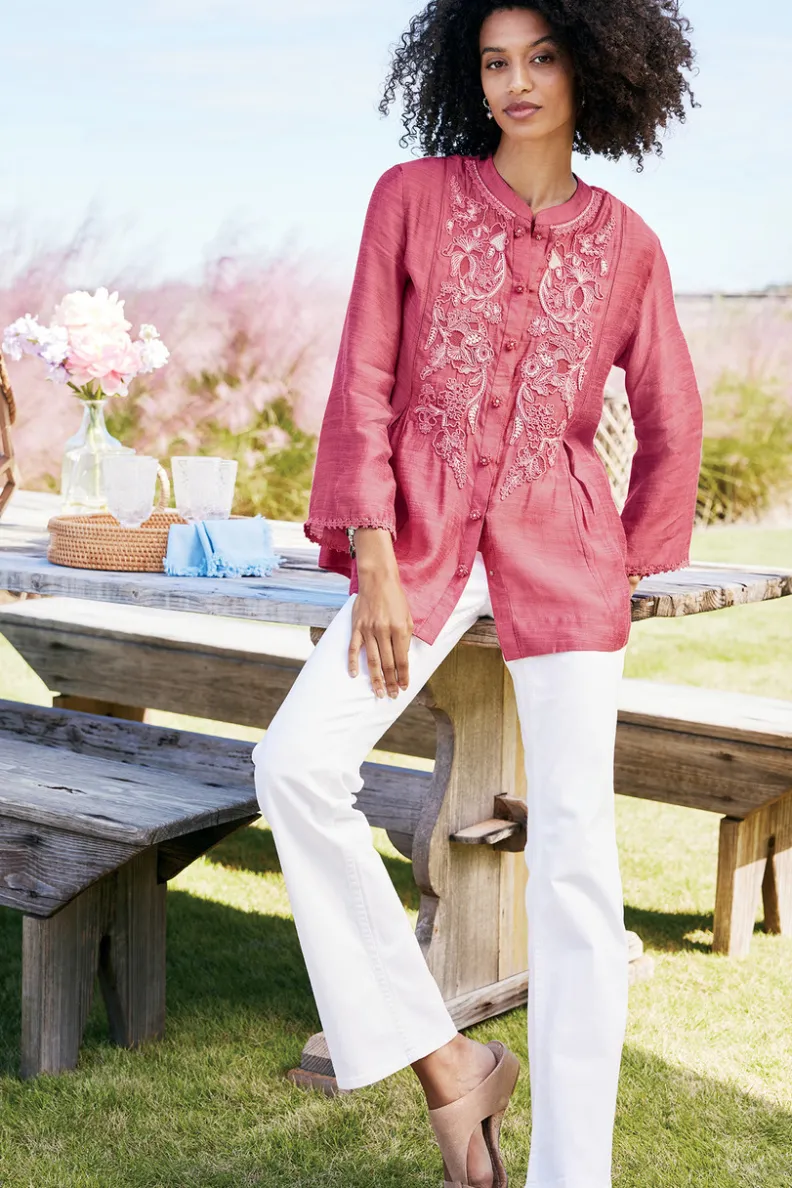 Jeans Soft Surroundings: Corte Botero con Tejido Suave Premium y Diseño Sin Cierre para una Comodidad Perfecta