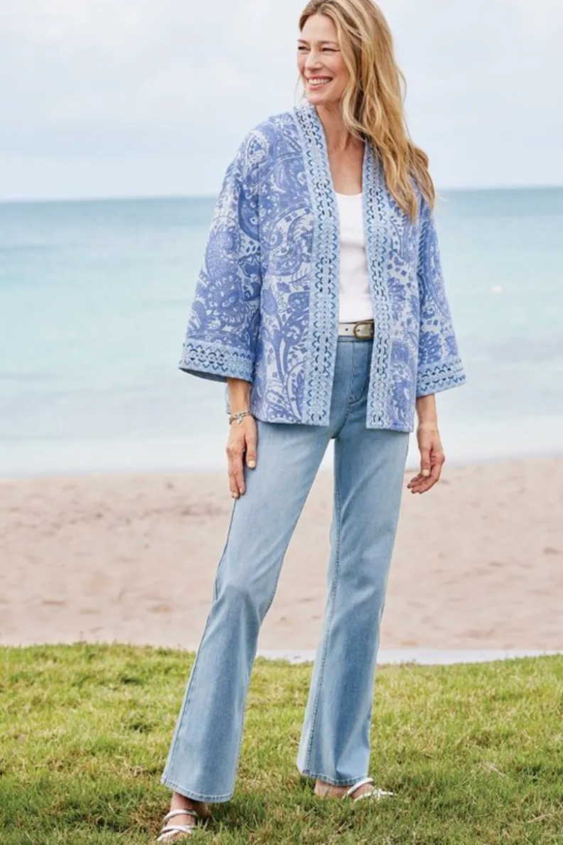Jeans Soft Surroundings: Corte Botero con Tejido Suave Premium y Diseño Sin Cierre para una Comodidad Perfecta