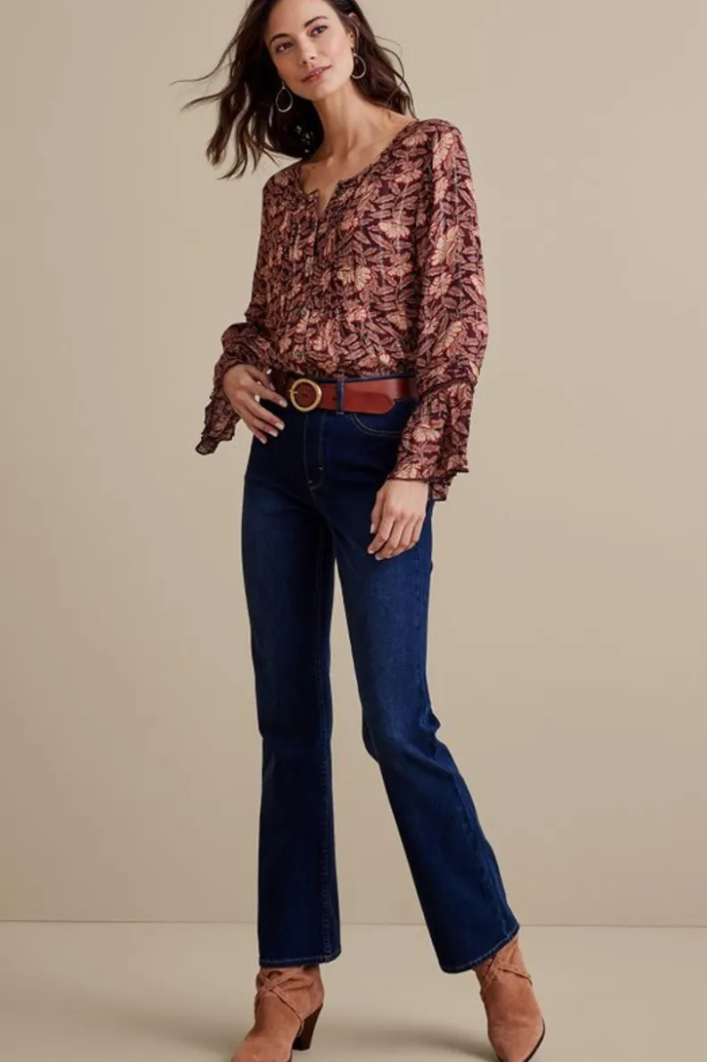 Jeans Soft Surroundings: Corte Botero con Tejido Suave Premium y Diseño Sin Cierre para una Comodidad Perfecta