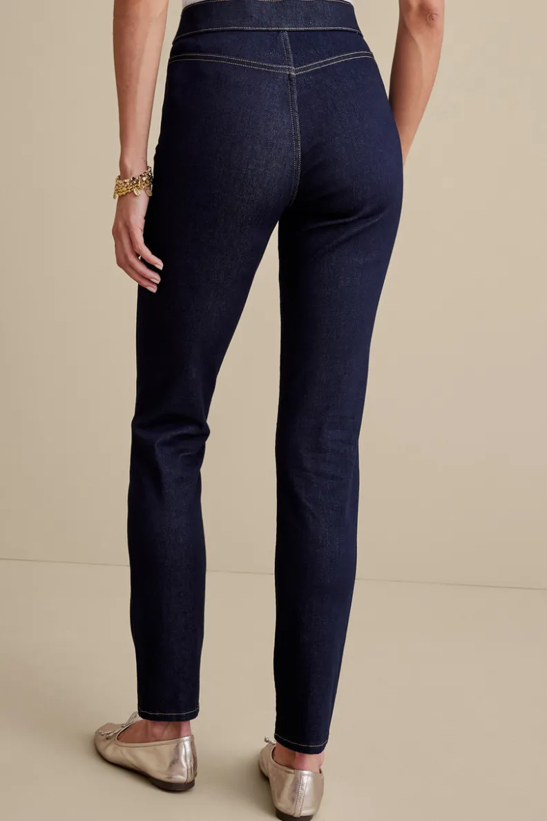Vaqueros Entorno Suave - Denim Elástico Premium con Cierre Fácil y Corte Delgado Ultra Cómodo