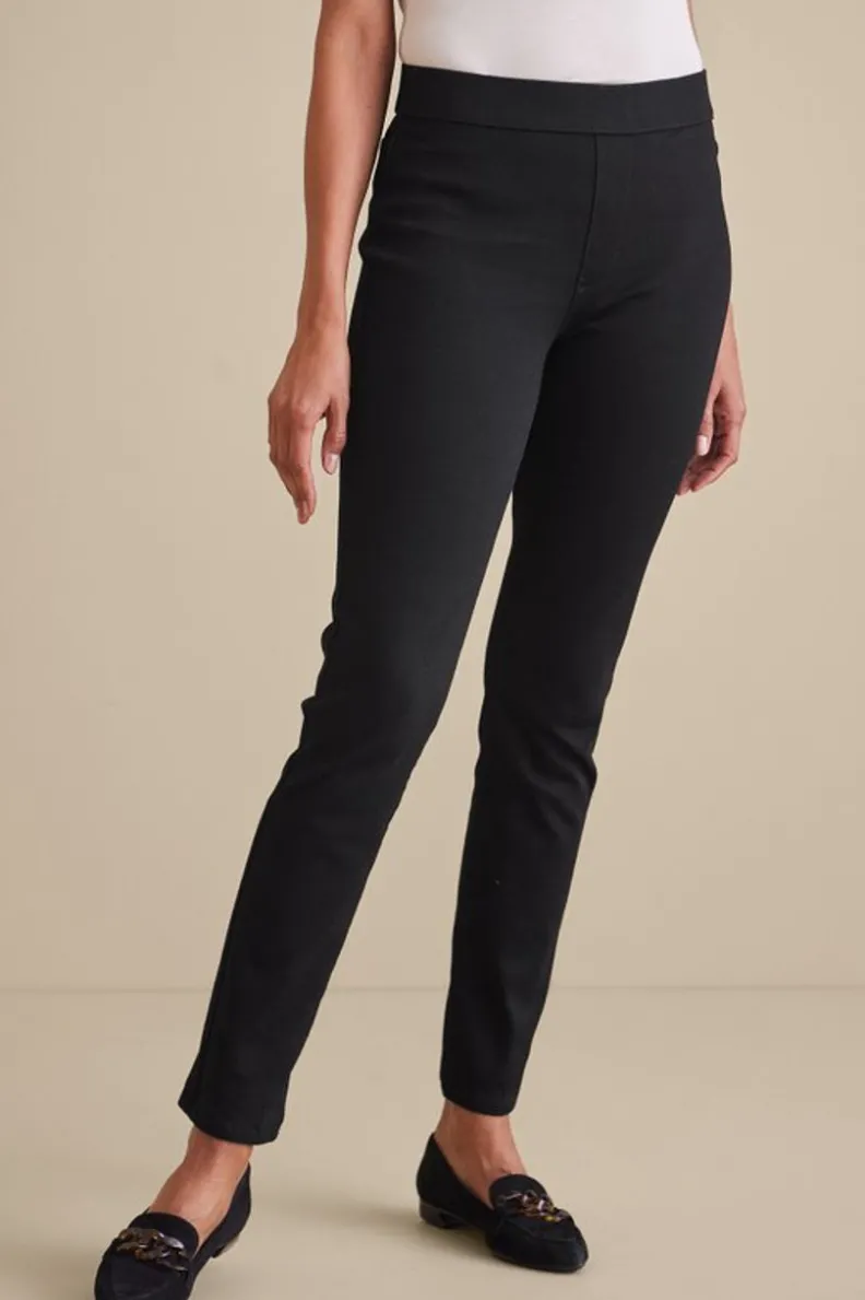 Vaqueros Entorno Suave - Denim Elástico Premium con Cierre Fácil y Corte Delgado Ultra Cómodo