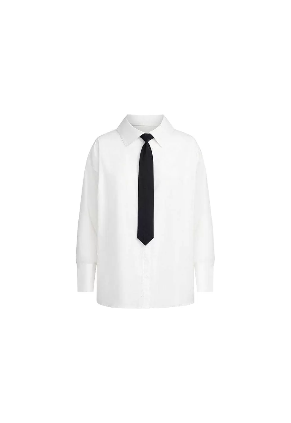 Camiseta Valentino Leona con Detalle de Corbata - Elegancia Atemporal en Diseño de Moda Casual